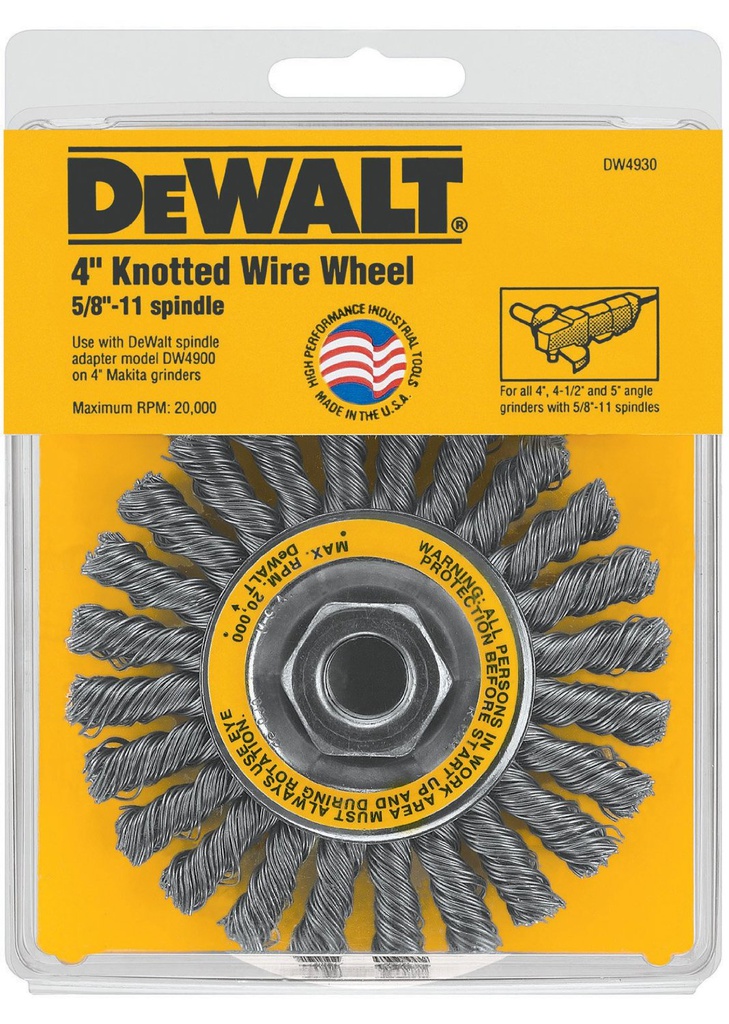 Cepillo de Cerda 4" Amoladora DEWALT / Plano / DEWALT-Tabla-3