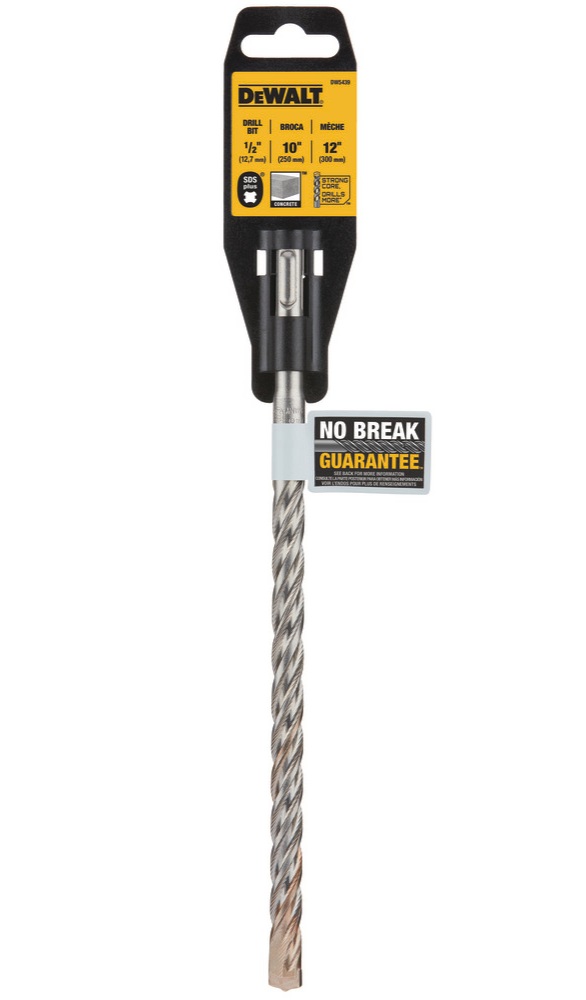 Broca SDS Plus 1/2" X 12" DEWALT / DEWALT-TABLA 4