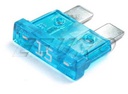 Fusible FLOSSER NORMAL Celeste / Uña / 15 Amp / BOSCH-ECXIBIDOS