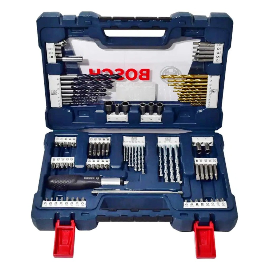 Juego de 91 Piezas V- LINE BOSCH AZUL / BOSCH-8-B-2