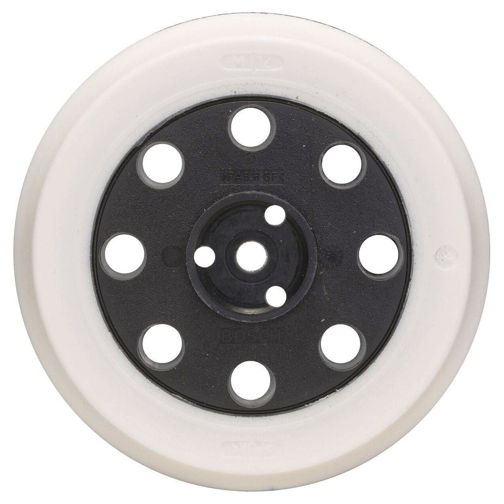 Plato Lijadora GEX 125-150 AVE BOSCH / 5" Velcro 8 Hoyos / BOSCH-TABLA-5