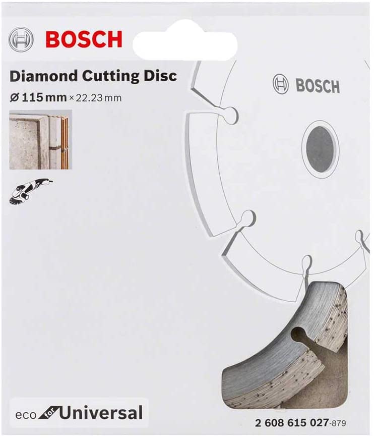Disco de diamante 4 1/2&quot; ECO BOSCH / Concreto Solido / Universal / BOSCH-Tabla 6