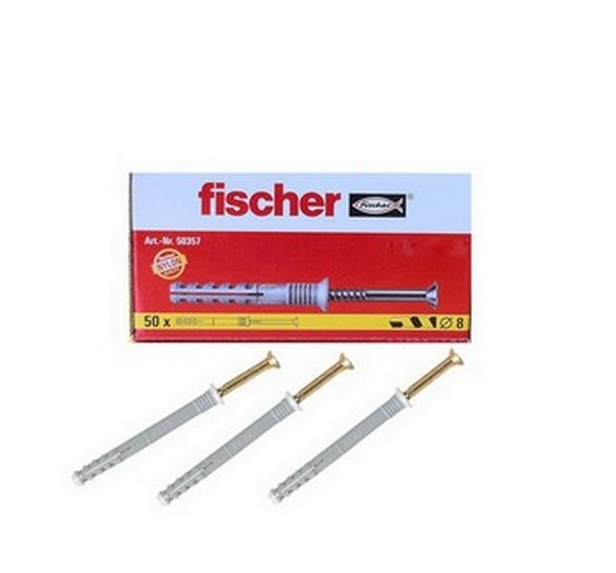 Tarugo FISCHER N8 X 100 Z / DEWALT-5-E-1-D