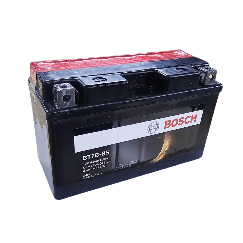 Bateria Moto BT7B-BS / BOSCH / 6.5 Ah / BOSCH-