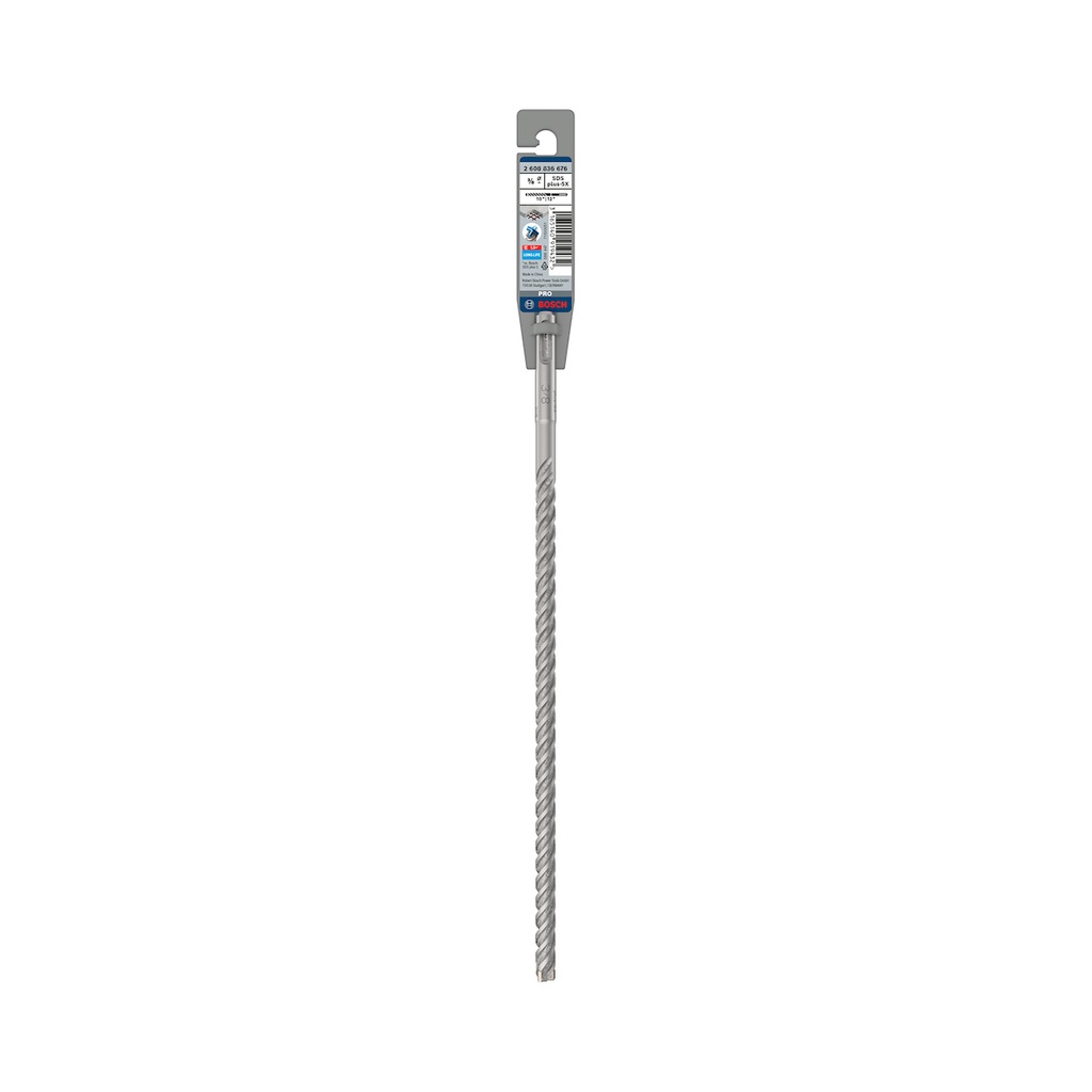 Broca SDS Plus 3/8&quot; X 10&quot; BOSCH / 4 LADOS / 5X / BOSCH-