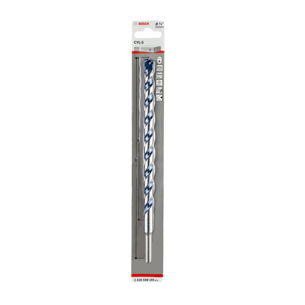 Broca Concreto Blue Granit BOSCH 1/2 X 10 / BOSCH-
