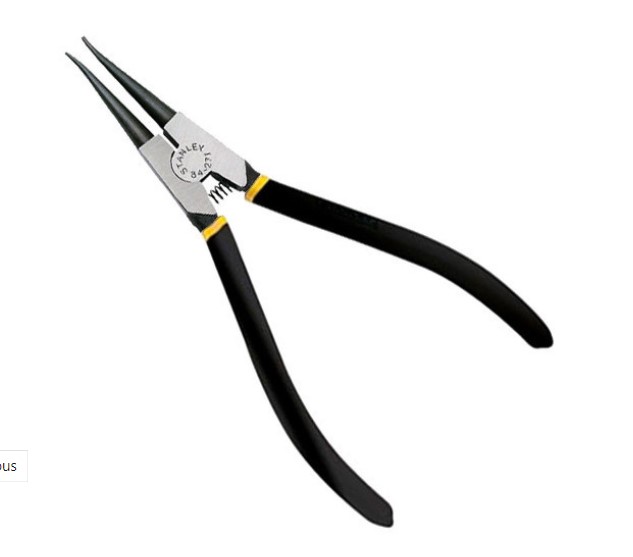 Pinza Recta 7" /Anillos de Retencion / Exterior / STANLEY / DEWALT- TABLA B2