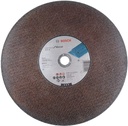 Disco abrasivo 14" corte metal 1M / STANDARD / 14" X 1/8" X 1" ( 355 X 3.1 X 25.4 MM )/ BOSCH-8-PISO