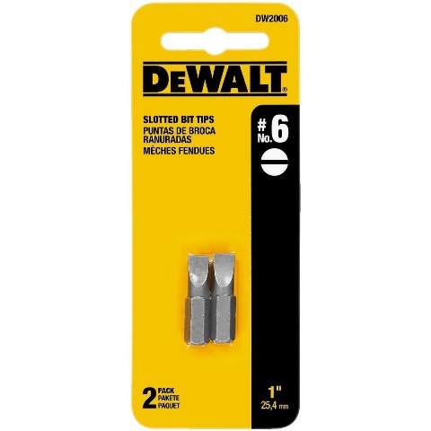 Punta Plana #6 de 1" DeWalt / DEWALT-5-C-2-F-3