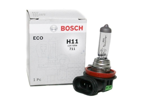 Bombilla BOSCH / ECO LINE / H11 / 12V / 55 W / ECO LINE / BOSCH-6-D-2