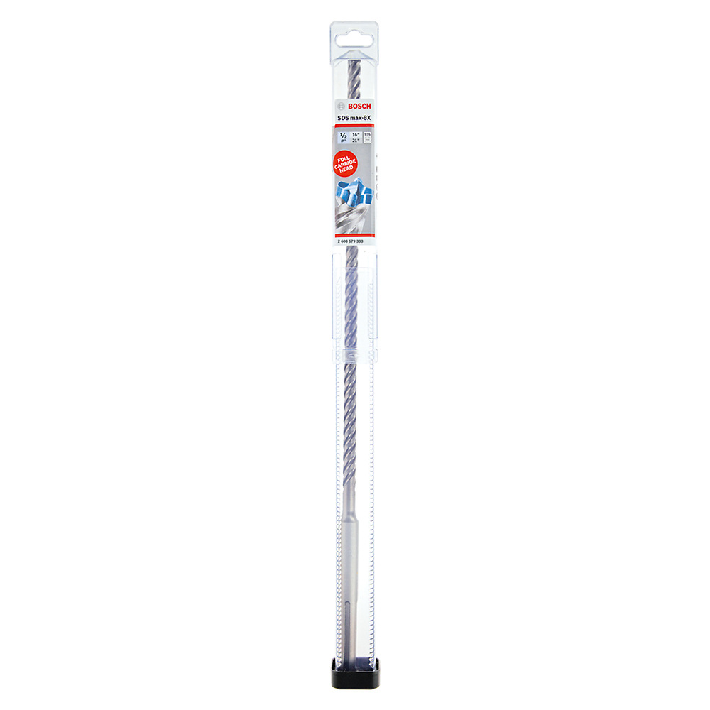 Broca SDS-Max 8X BOSCH 1/2 X 21 / BOSCH-TABLA-8