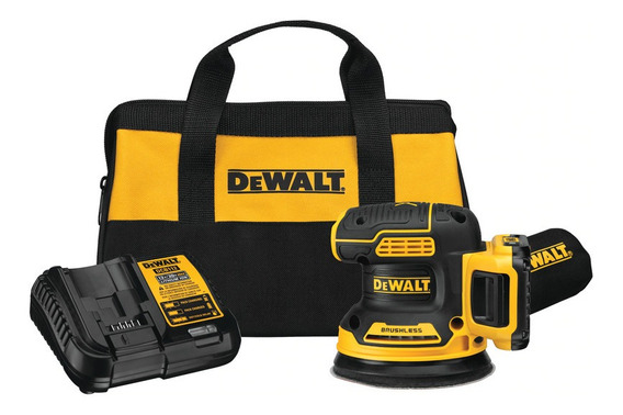 Lijadora Exentrica DEWALT / 5&quot; DCW210D1 / 1-Bateria 2 Amp / / DEWALT-5-E-3-B