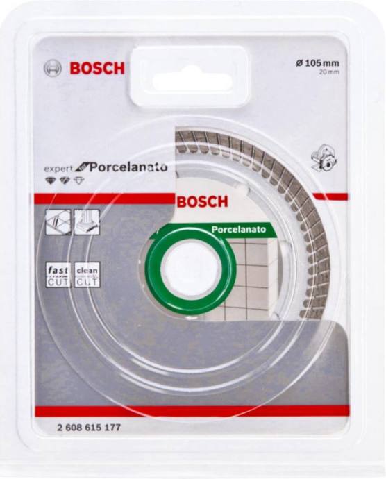Disco de diamante 4&quot; / CORTADORA MARMOL / RIN CONTINUO / PORCELANATO / BOSCH-7-B-2