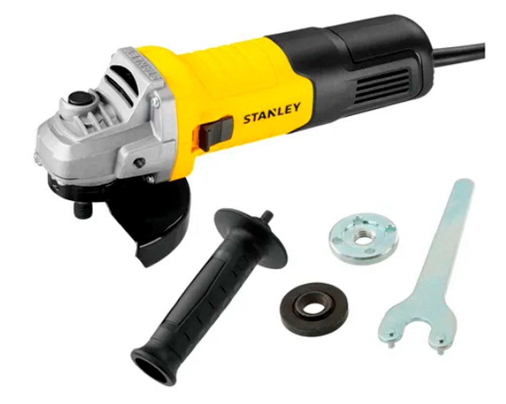 Amoladora 4 1/2" STANLEY STGS9115-B3 900W / DEWALT-7-B-2-B-1