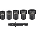 Soporte Magnetico para Tornillo Pulsar KIT 1/4, 5/16, 3/8, 7/16, 1/2&quot; / IMPACTO / DEWALT-4-B-1-A-1