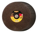 Disco abrasivo 14" corte metal  1M / 14" X 0,12" X 1" ( 355 X 3.0 X 25.4 MM ) / DEWALT-5-FONDO