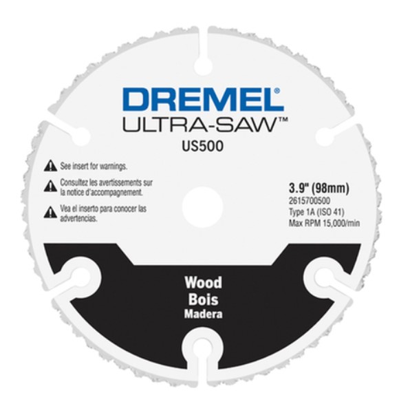 Rueda Dremel US500 / DE CARBURO MULTIMATERIAL / BOSCH-