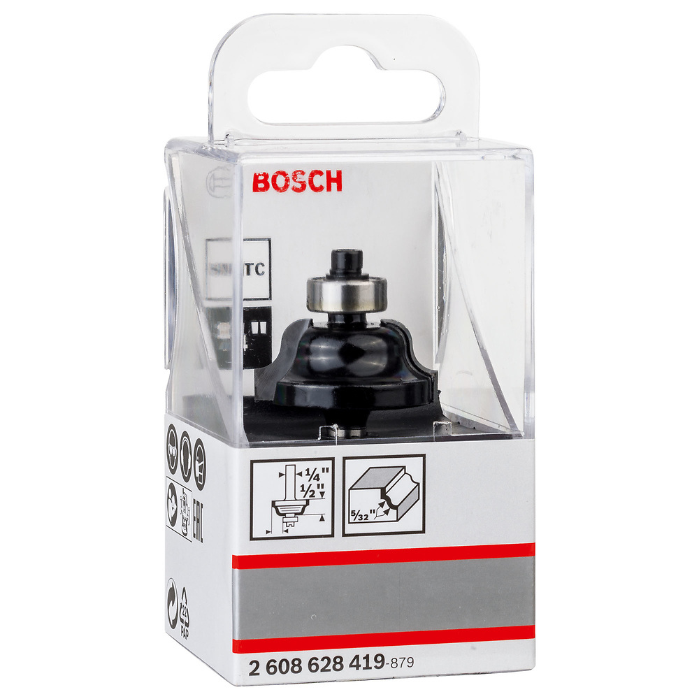 Fresa Router Pecho Paloma 1/4&quot; x 5/32&quot; / BOSCH-