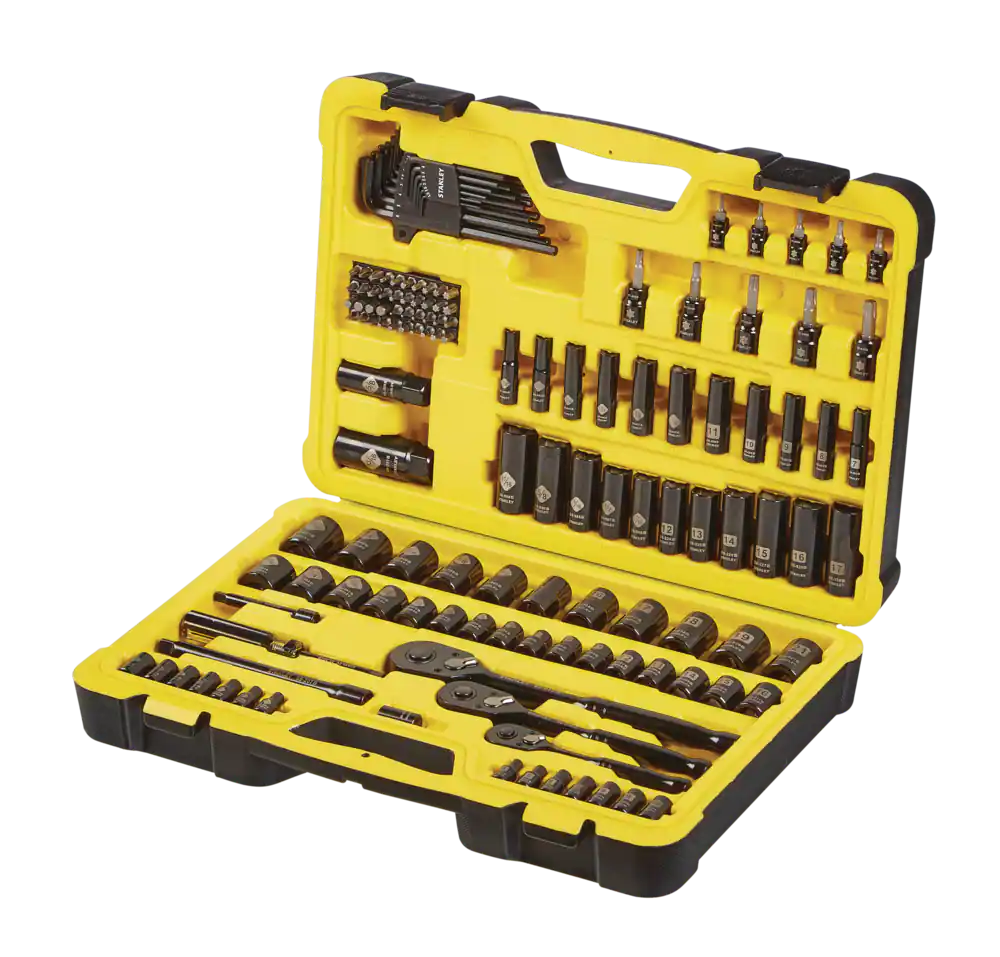 Juego / Dados / Cubos de Mecanico / 150 Piezas / STANLEY / DEWALT-