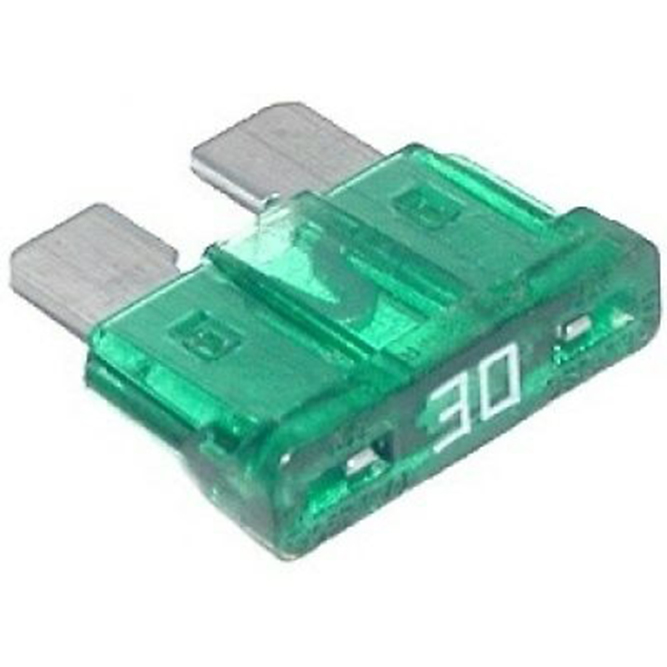Fusible FLOSSER GRANDE Verde / Uña / 30 Amp / 32V / BOSCH-