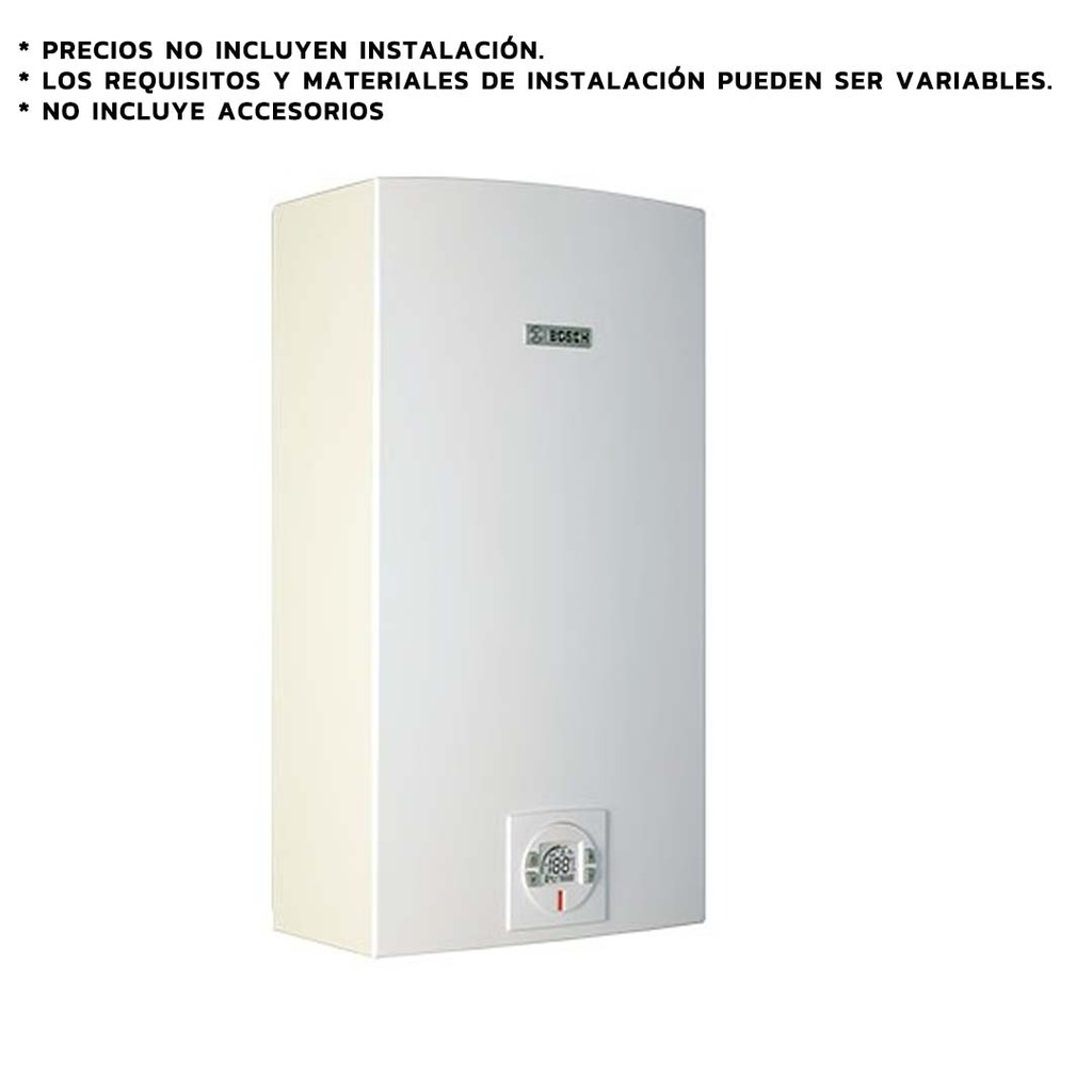 Calentador BOSCH THERM 8000 S / A GAS / TIRO FORZADO / BOSCH-