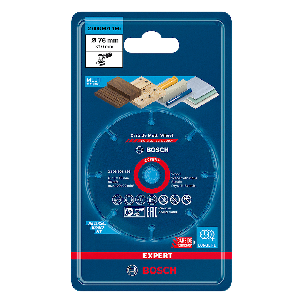 Disco de diamante 3&quot; BOSCH Corte Madera / Metal / Platico / MULTI WHEEL / EXPERT / BOSCH-