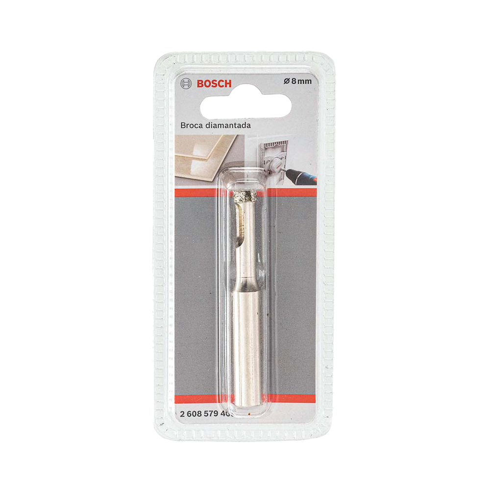 Broca Diamantada 8 mm / PORCELANA Y CERAMICA / BOSCH-