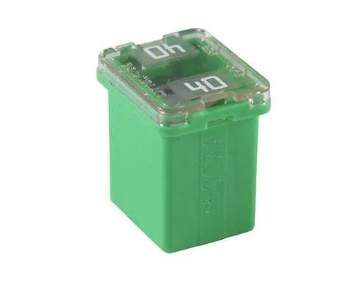Fusible Verde / Tipo Caja / 40 Amp / FLOSSER / BOSCH-ECXIBIDOS