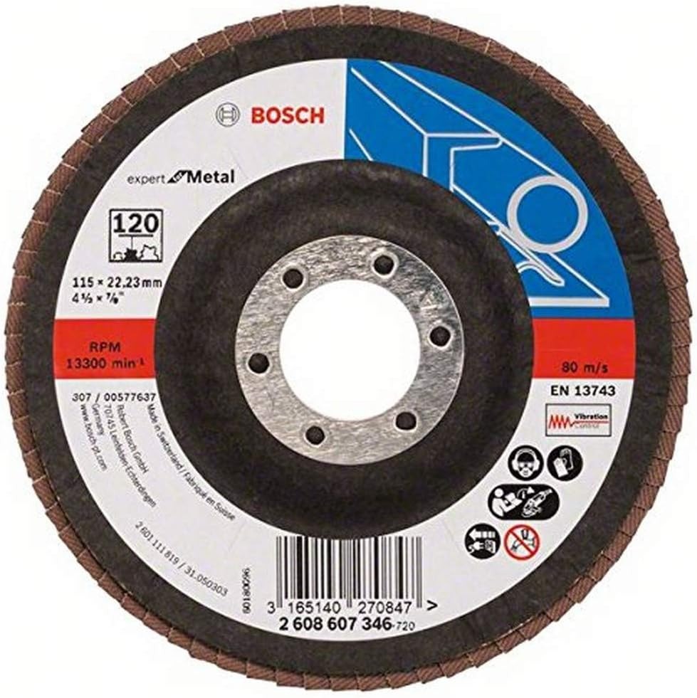 Disco Laminado 4/12" G.120 / METAL / EXPERT / BOSCH-7-D-3