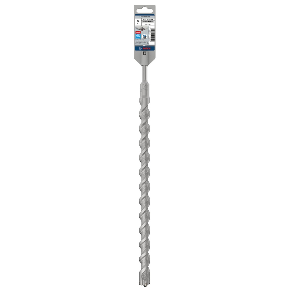 Broca SDS Plus 7/8&quot; X 18&quot; BOSCH / 4 LADOS / 5X / BOSCH-