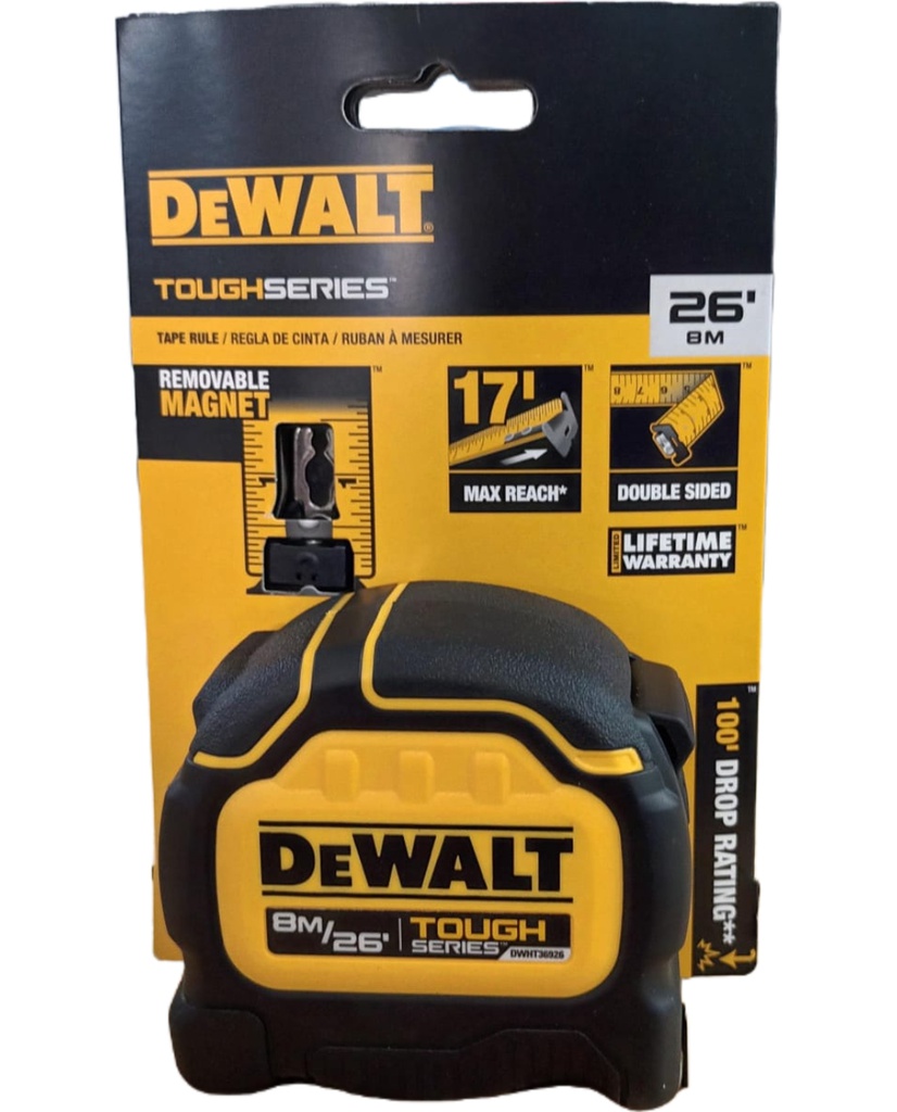 Metro Magnetico 8 Metros DEWALT  3/4&quot; / DEWALT-SALA-DE-VENTAS/2-E-3-A