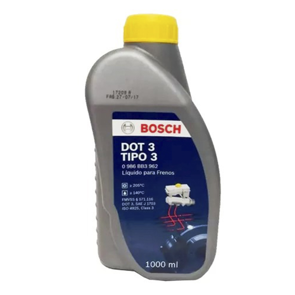 liquido de Freno DOT 3 / 1000 ML / BOSCH-