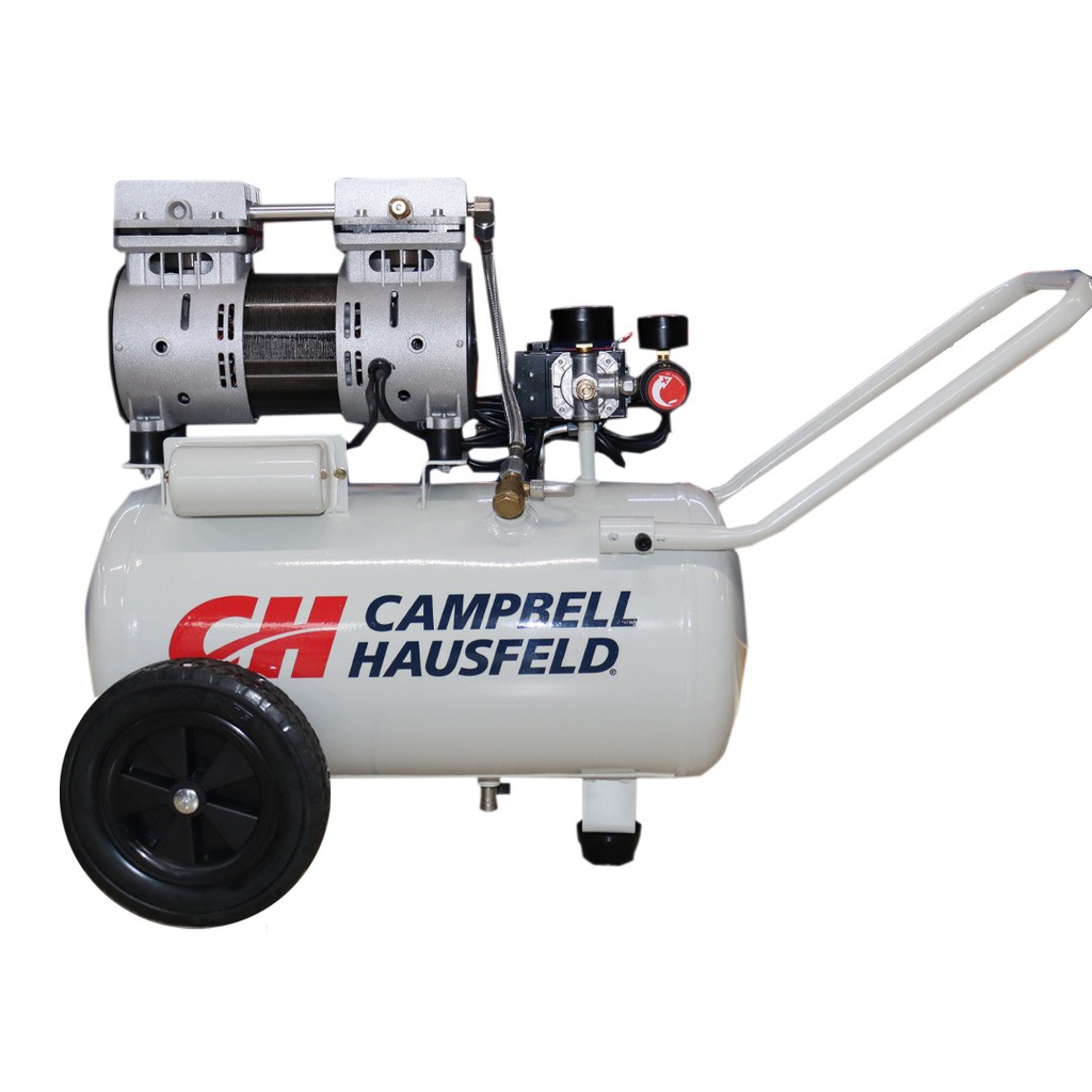 Compresor 1 HP 6 Gal CAMPBELL HAUSFELD 125 PSI  / DENTISTA / BOSCH - PISO - 1