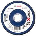 Disco Fibra 4 1/2&quot; Limpieza / Remocion pintura / XLOCK / BOSCH-