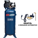 Compresor 3.7 HP 60 Gal CAMPBELL HAUSFELD C6037 / AZUL / BOSCH-