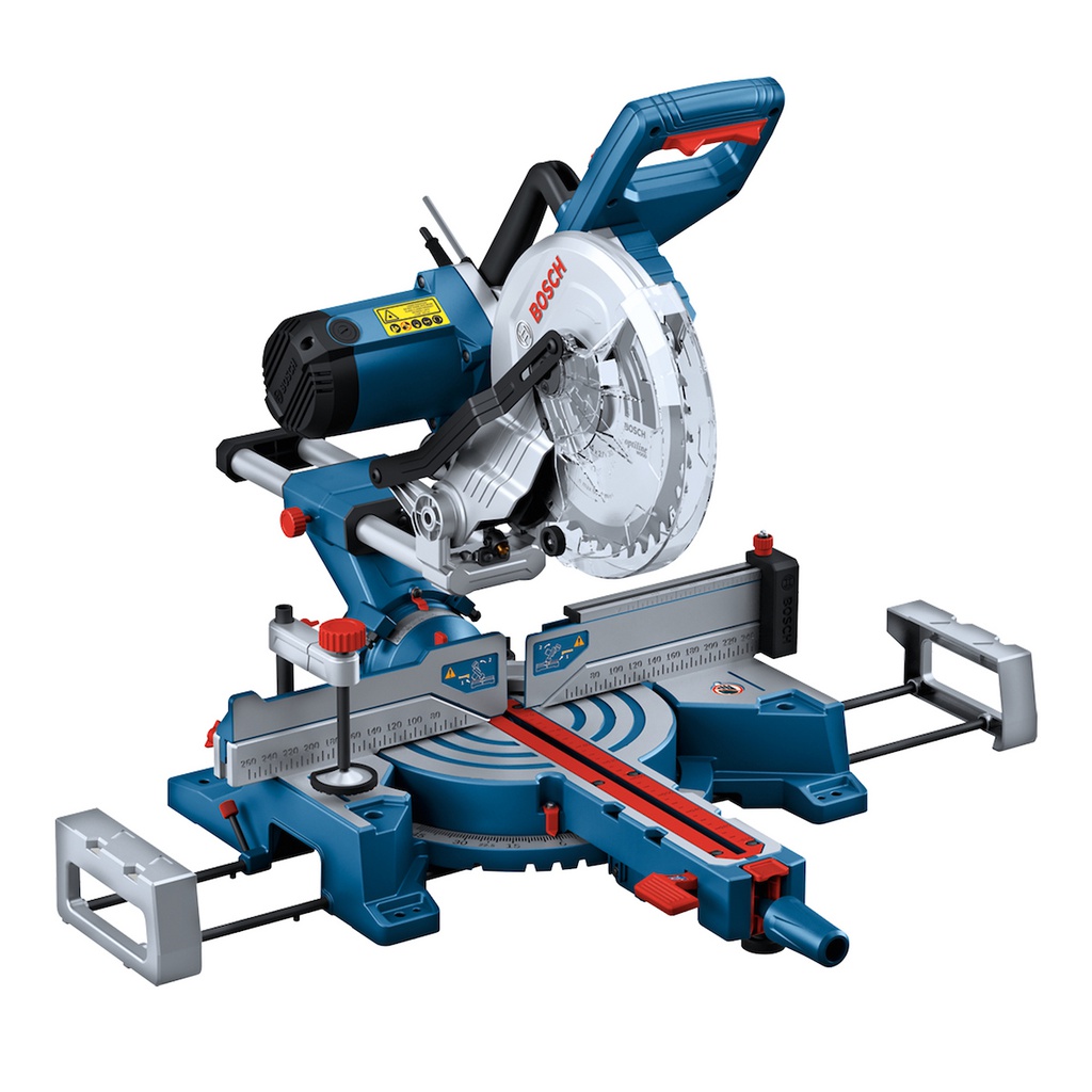 Sierra ingletadora BOSCH 10" (Con Carril) GCM 254 D / 1,800 W / BOSCH-PISO1