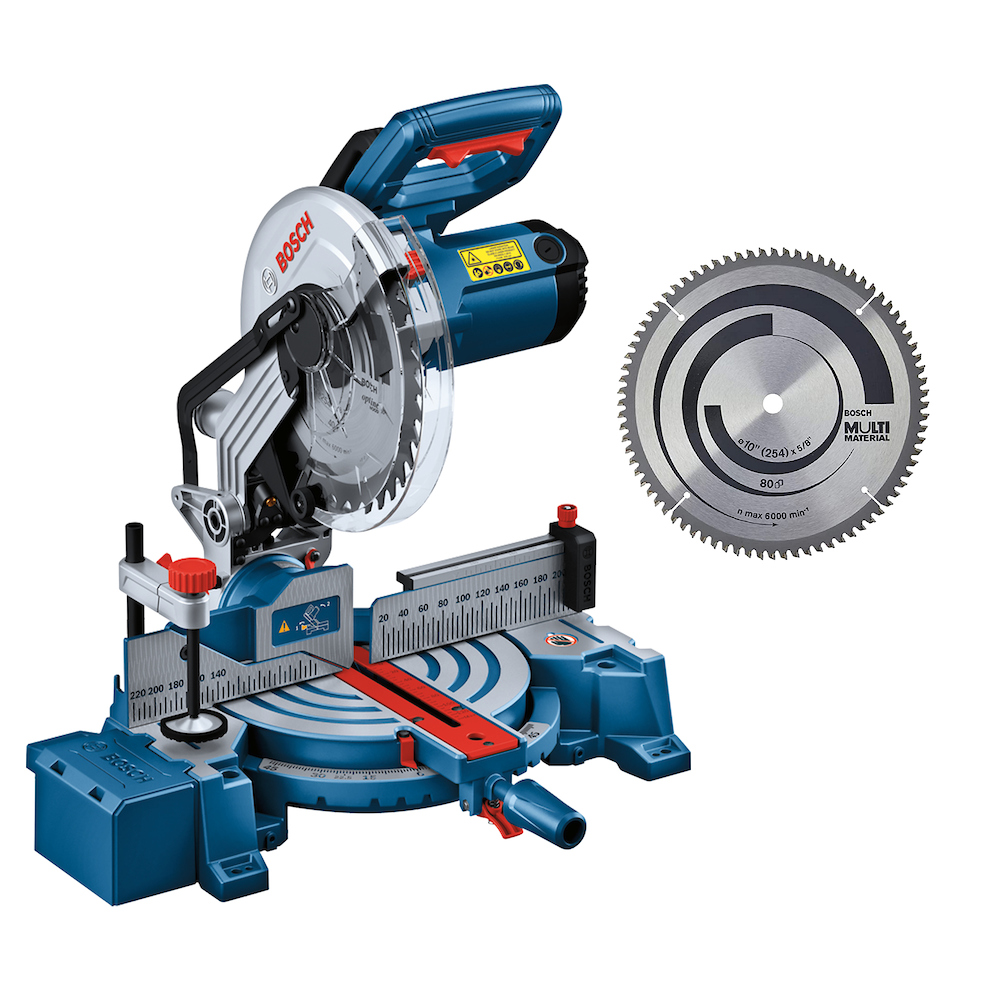 Sierra ingletadora BOSCH 10" (Sin Carril) GCM 254 / 1,750 WATTS / BOSCH - PISO - 1