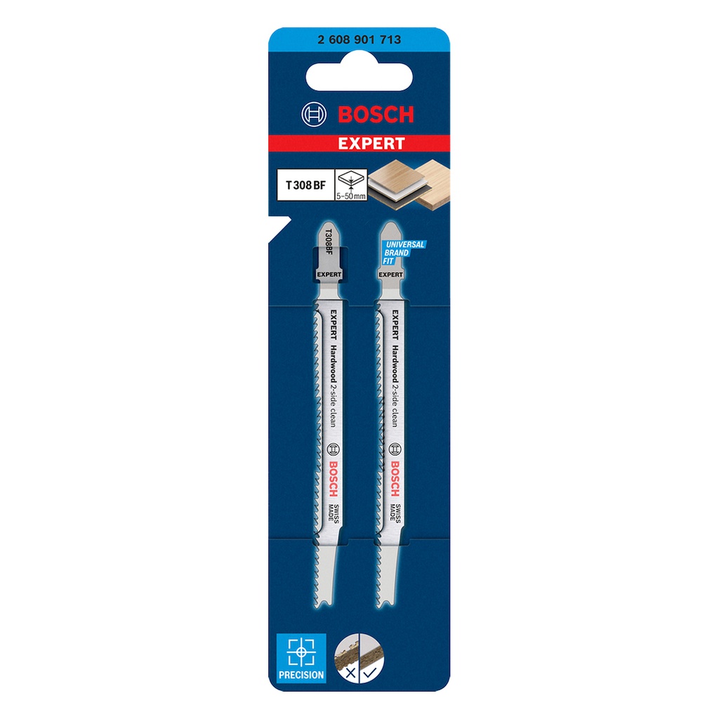 Sierra / 'Cuchilla para Caladora T308BF 2 Uni / LAMINADOS / EXPERT / BOSCH-11-D-2