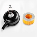 Compresor REP. Filtro de aire / GRANDE CAMPBELL HAUSFELD / 60 Galones / BOSCH-2-A-3-D-1(9-A-2-A)
