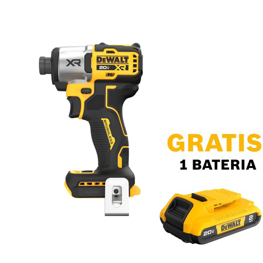 Atornillador de Impacto 20 V DEWALT / BARETOOL / GRATIS DCB203 / DEWALT-(B2)-PISO-2