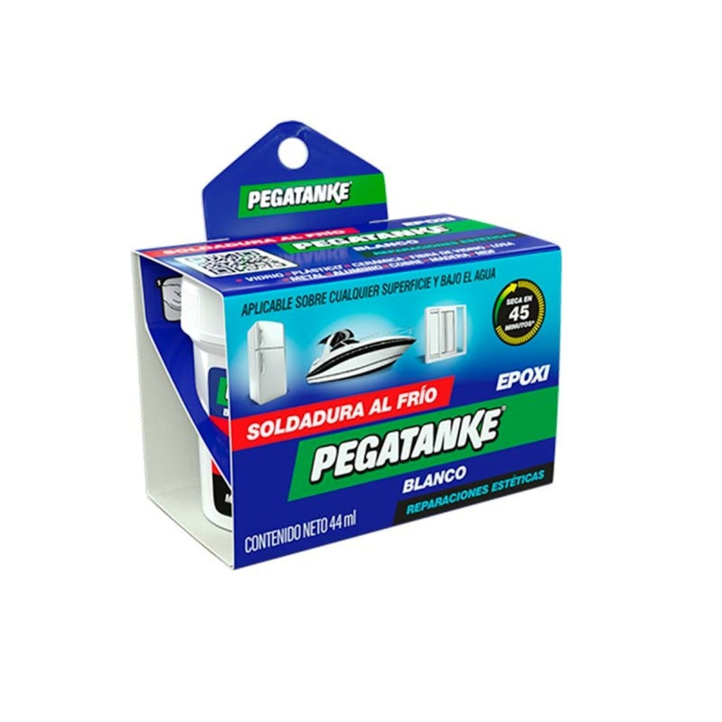 Pegamento Epoxico Blanco 44 ml / Pega Bajo Agua PEGATANKE / DEWALT-