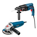 Martillo Perforador 2 KG GBH 2-24 D (0 611 2A0 2G3) + GWS 850 / BOSCH-18-C-1-B