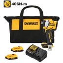 Pistola de Impacto 1/2" DCF922D2-B3 / 406 Nm / 2- BATERIA de 2.0 Ah + Cargador / DEWALT-1-C-3-B