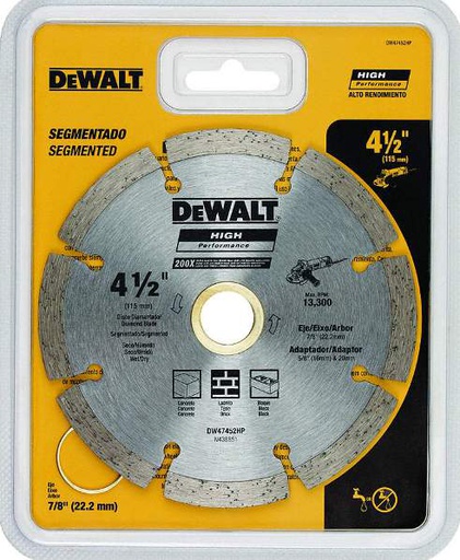 [DW47452HP] Disco de diamante 4 1/2&quot; ECO DEWALT / DEWALT-Tabla-1/(B2)-17-D-3-C