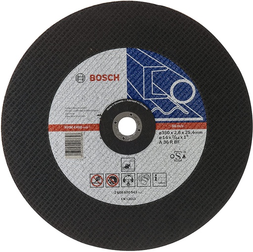 [2608600543] Disco abrasivo 14&quot; corte metal  2M BOSCH / BOSCH-