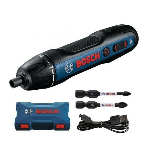 [19H21] Atornilladora 3.6 Voltios BOSCH GO 2 / Con Puntas / BOSCH-12-D-2