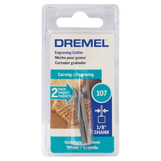 [107] Fresas para grabado DR107 / BOSCH-TABLA 1