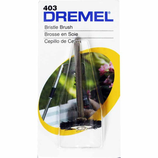 [403] Cepillo de cerda 3/4" DREMEL DR403 / BOSCH-TABLA 2