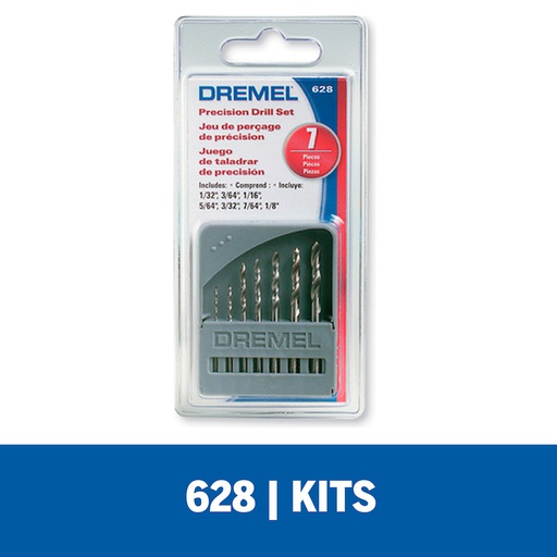 [628-01] Juego de Brocas DREMEL DR628-01 / BOSCH-