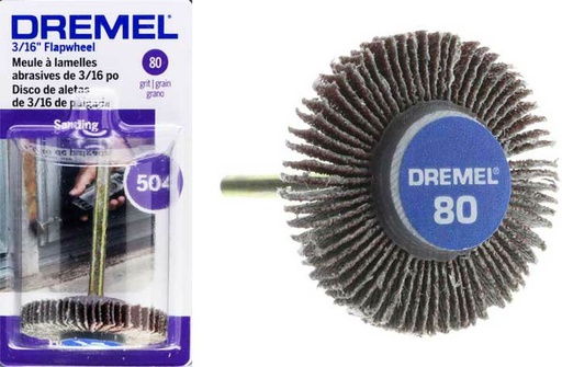 [504] Disco Lija GRANO G 80 / DREMEL DR504 / BOSCH-